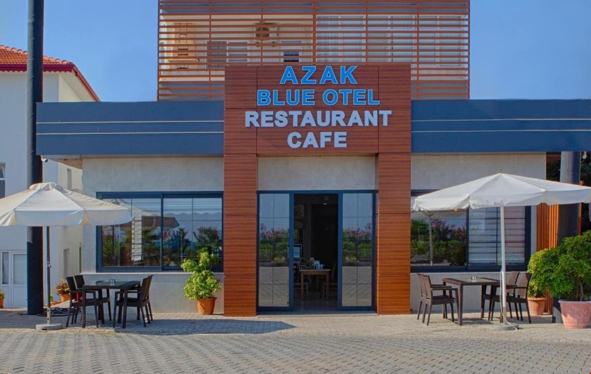 Azak Blue Otel Okurcalar Bagian luar foto